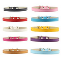 Adjustable PU Leather Pet Collar